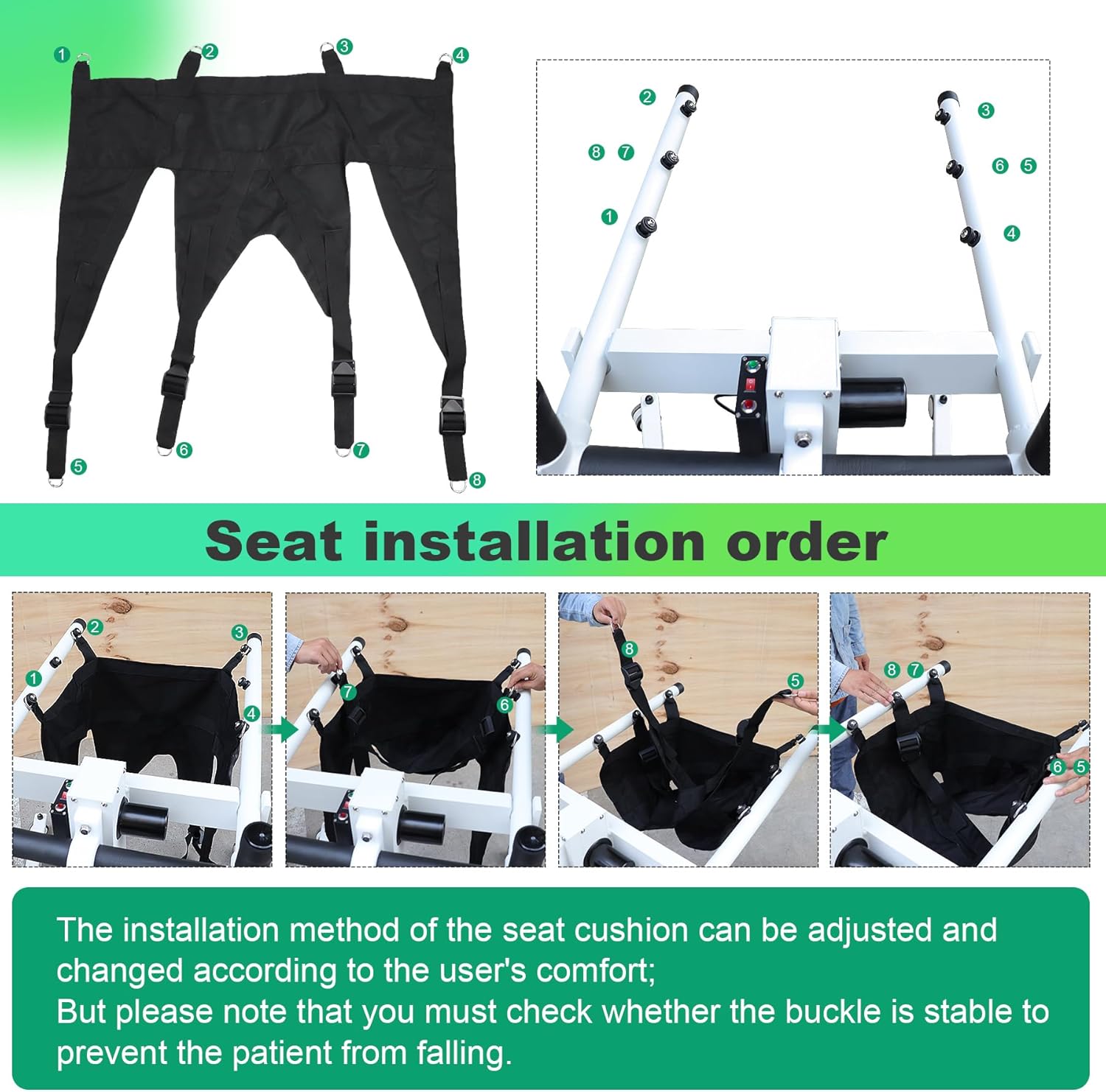 Electric Patient Lift Transfer Chair V53496