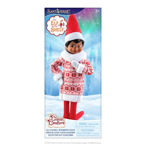 Snowflake Sweetie Dress - Fair Isle-Inspired Tunic Dress G87077