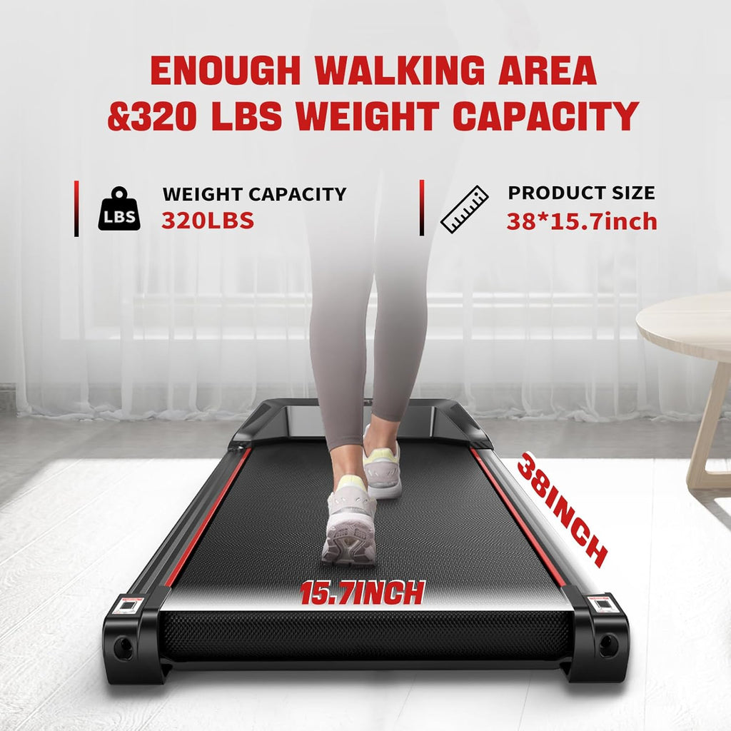 Under Desk Walking Treadmill with Silicone Cushion P53480