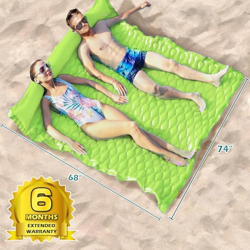 Giant Inflatable Pool Float Floating Water Mat W3797