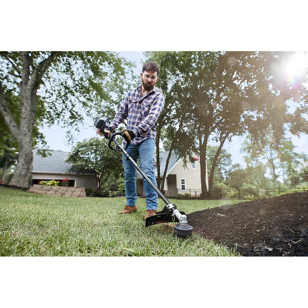 Black 25cc Straight Shaft String Trimmer Q74343