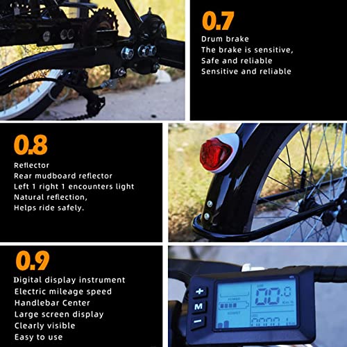 350W 36V Electric Tricycle with Large Basket J730145