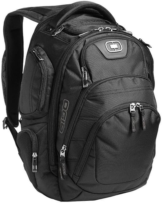 Black Computer Laptop Backpack L273