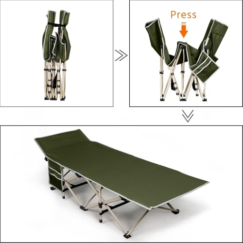 Folding Camping Cot with Carry Bag N7510