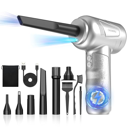 Cordless Electric Air Duster with LED Light U805