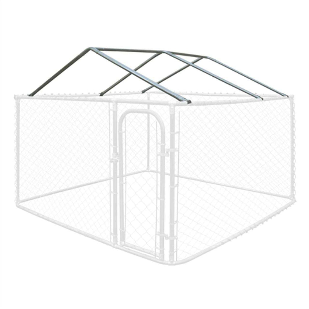 7.5 x 7.5 ft. Galvanized Steel Chain Link Dog Kennel Roof Frame M30063