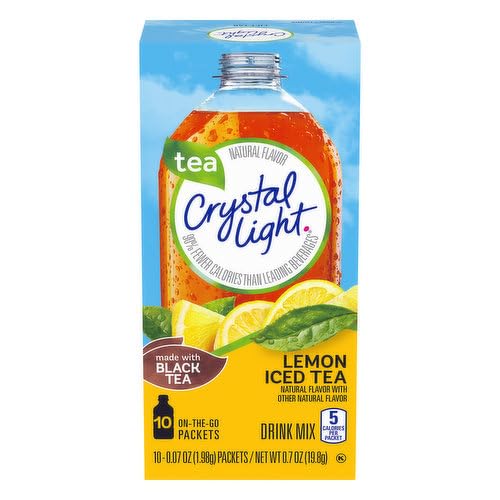 Lemon Iced Tea Powdered Drink Mix - Pack of 3 (30 Packets) K13196