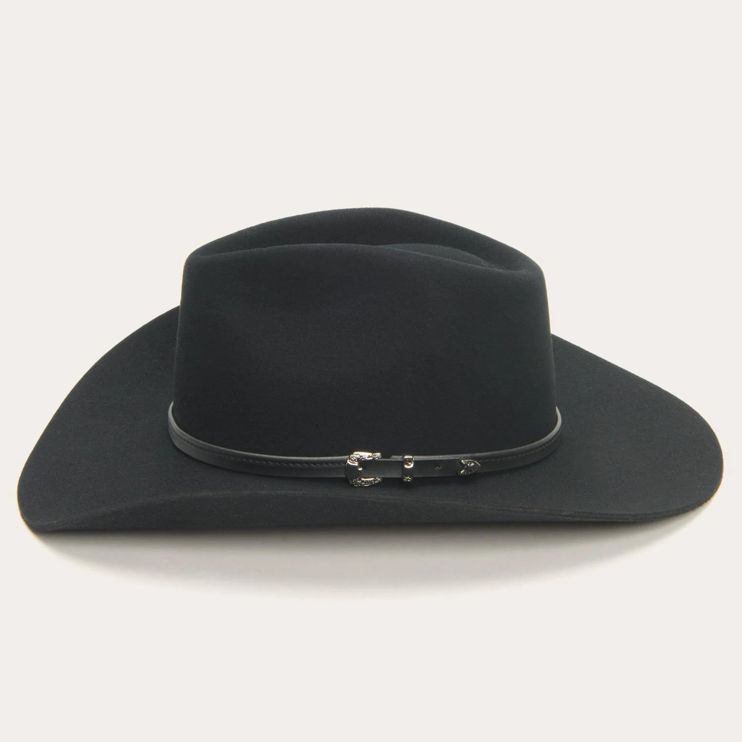 Black Buffalo Fur Hat T872