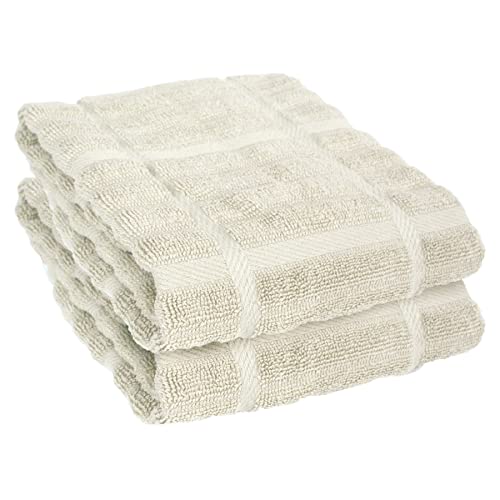 100% Cotton 17"x30" Black Kitchen Towel Q52083