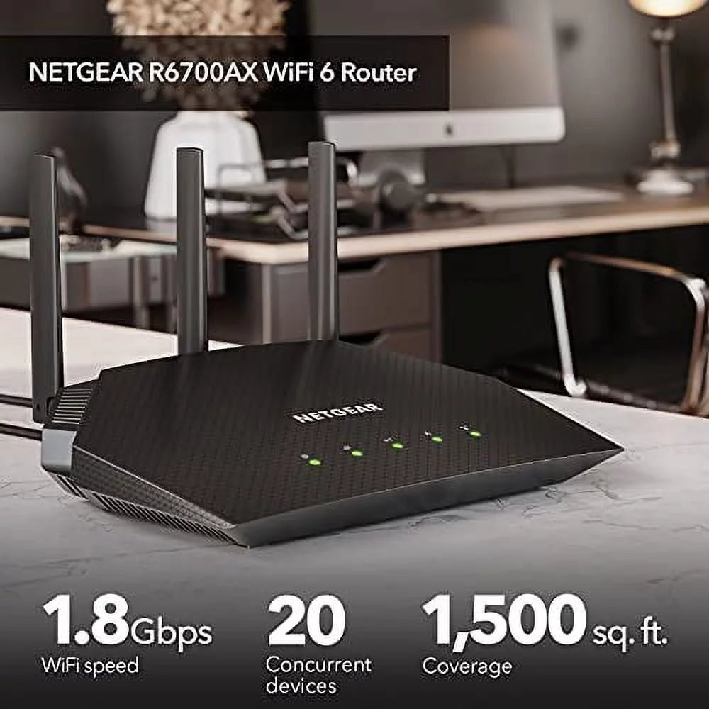 AX1800 Wireless WiFi 6 Router H216