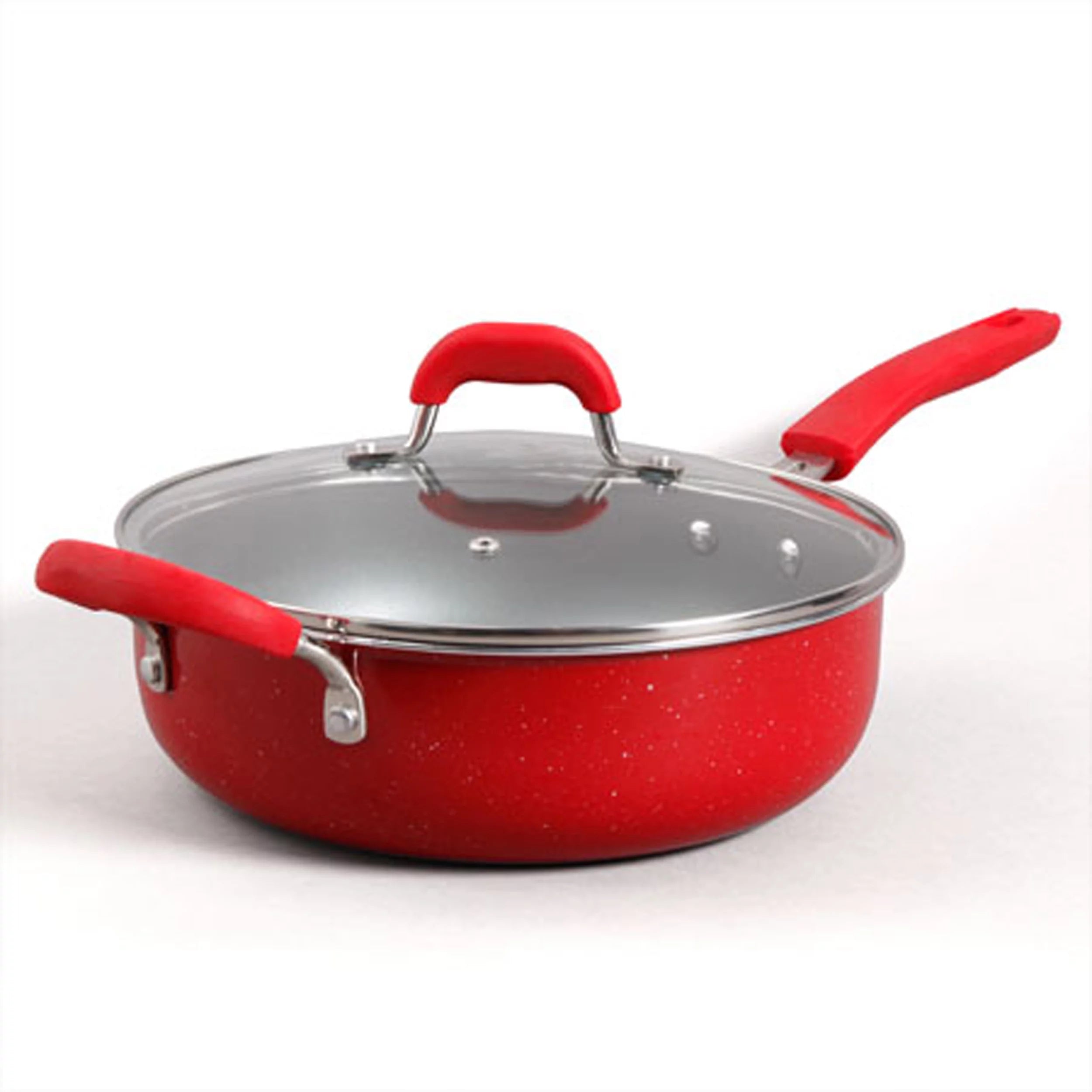 10-Piece Non-Stick Pre-Seasoned Pots and Pans Cookware Set V1903