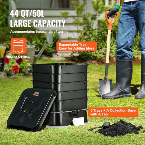 5-Tray 50L Worm Compost Bin L632268