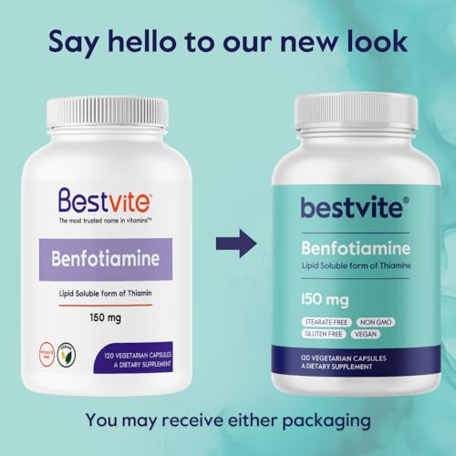 Benfotiamine 150mg 240 Vegetarian Capsules V923