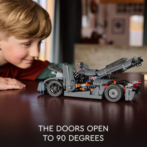Grey Hypercar Building Toy Set Y2963