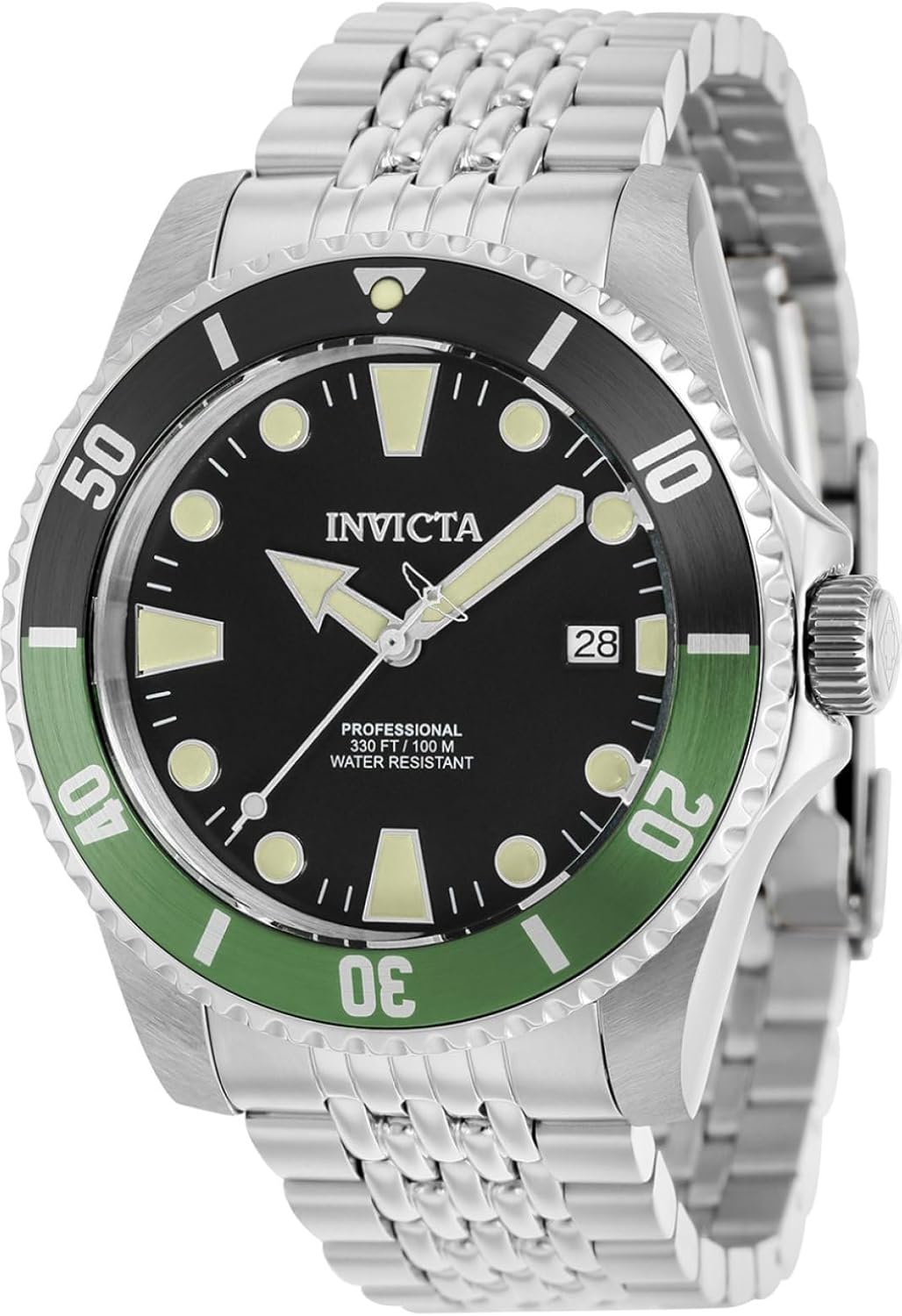 44mm Stainless Steel Automatic Watch U525