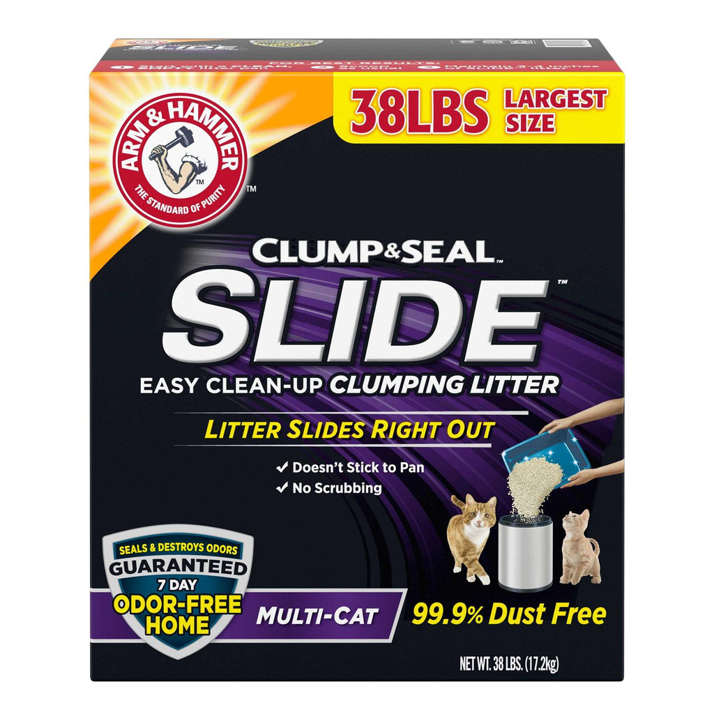 Slide Easy Clean-Up Clumping Cat Litter X689030