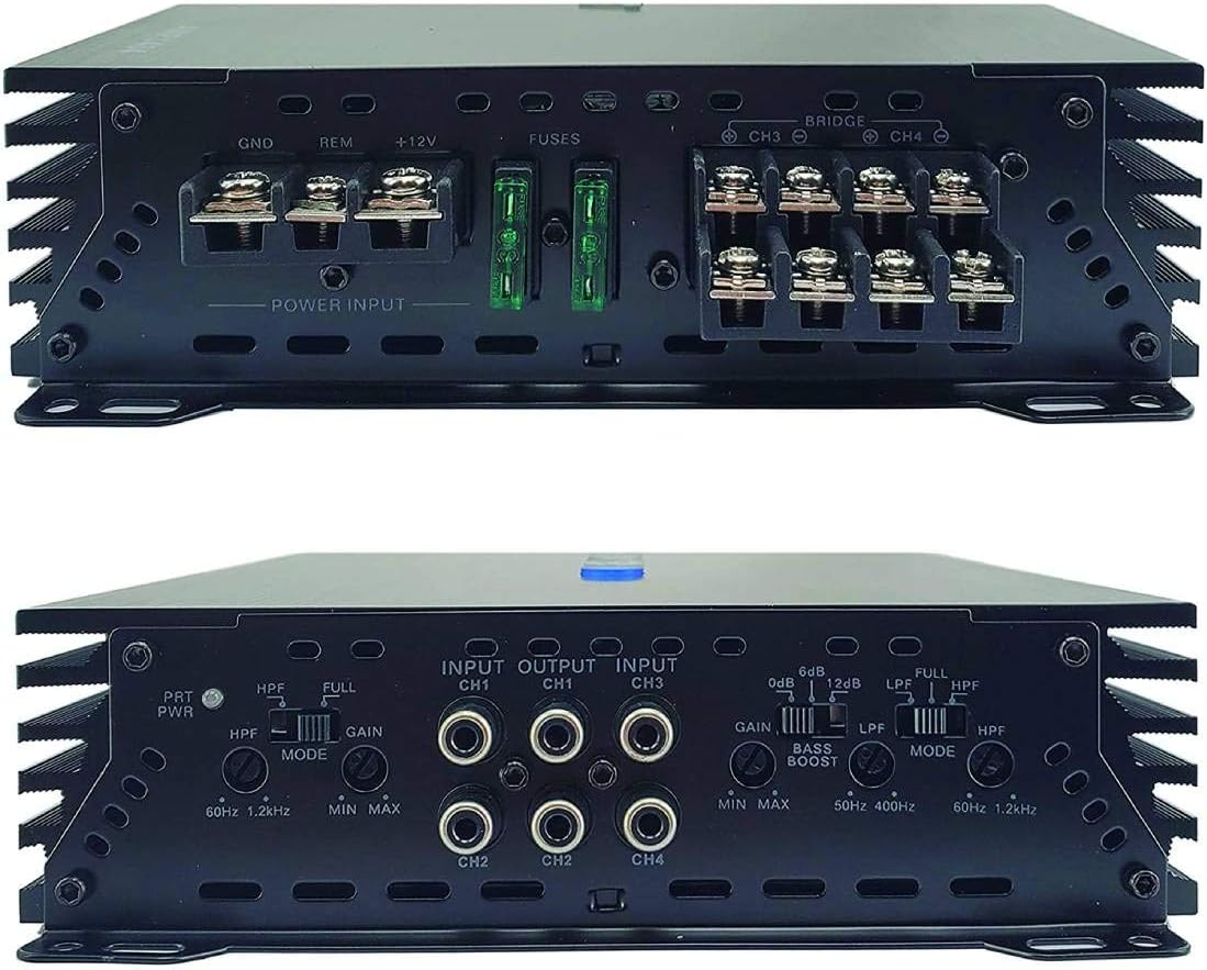 1500W 4 Channel Car Audio Amplifier S56502