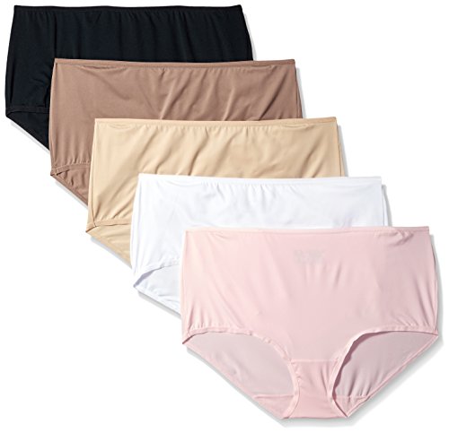 5 Pack Microfiber Brief Panties A514202