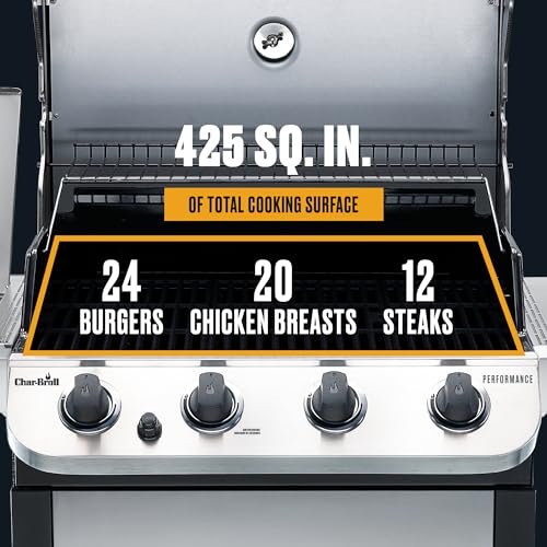 Stainless Steel 4-Burner Propane Gas Grill M557369