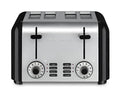 Compact 2-Slice Toaster, Brushed Stainless H69668