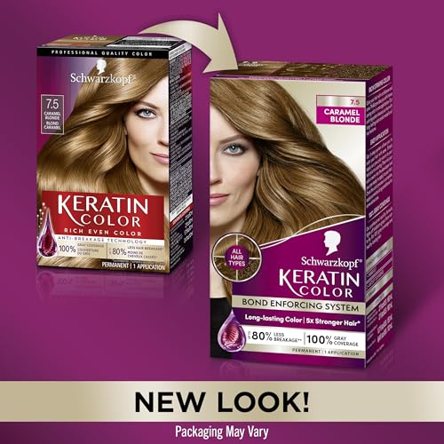 Keratin Blonde Hair Dye Platinum Blonde 001, 1 Application W5475