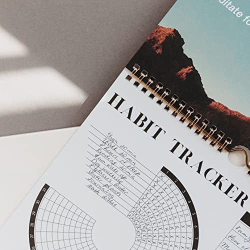 Habit Tracker Calendar with Spiral Binding C23571