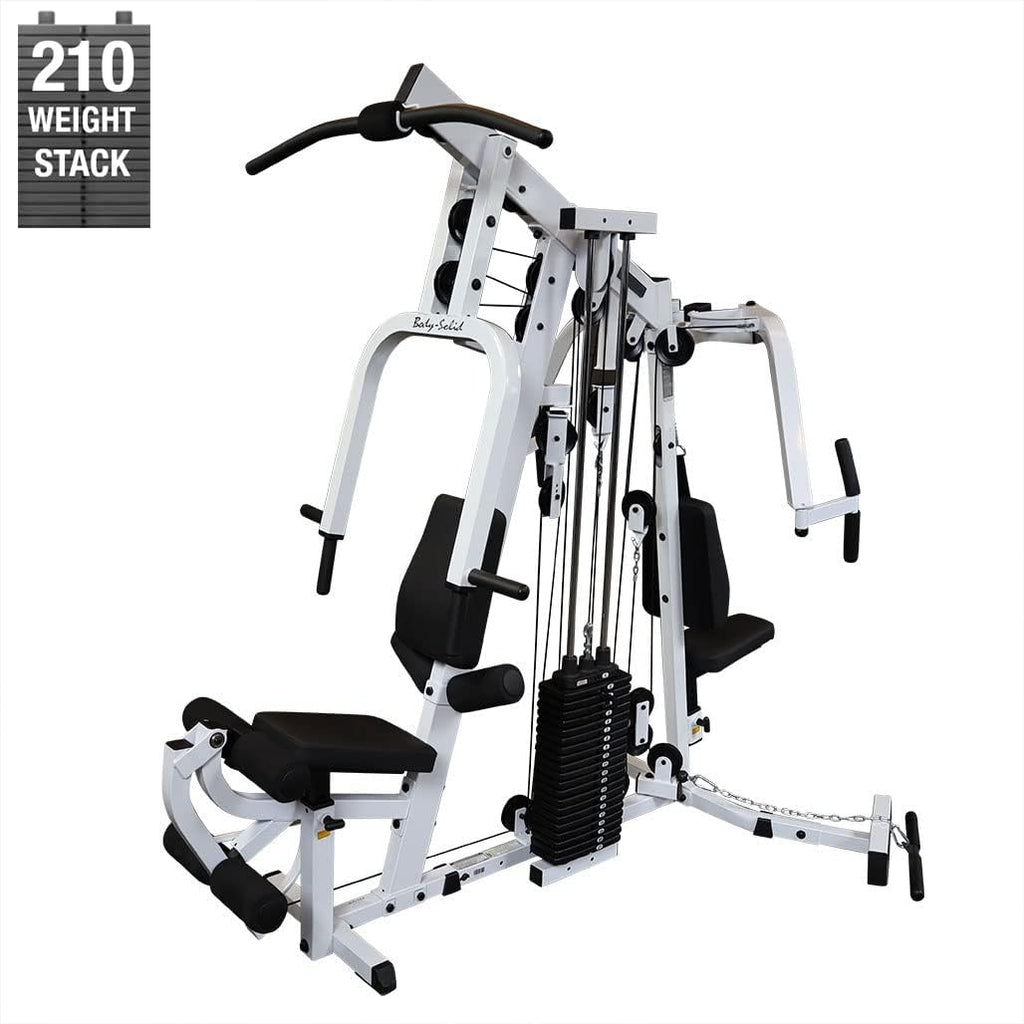 210 lbs Black Weight Stack Home Gym Machine K883098
