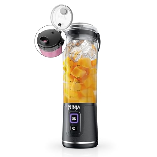 Black Cordless Portable Blender 18oz N47380