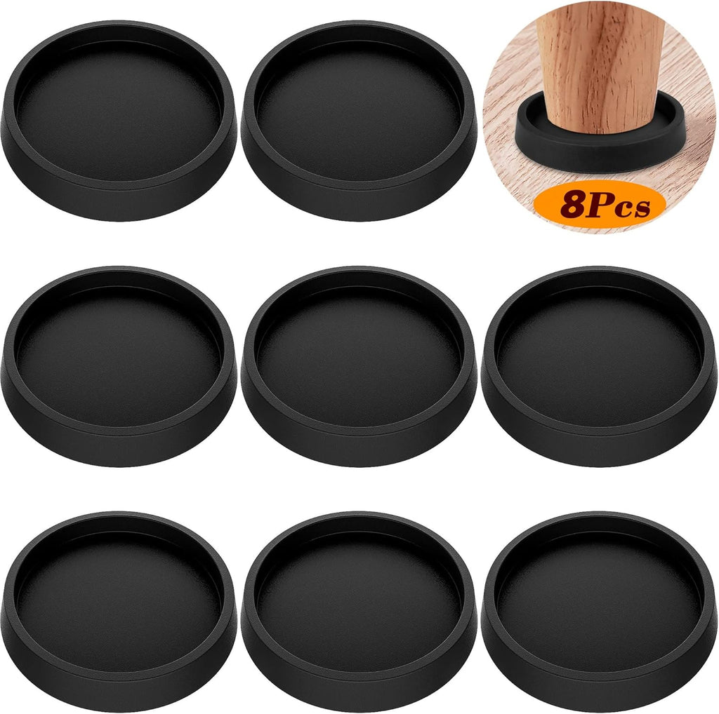 2.5 Inch 4pcs Non Slip Rubber Furniture Coasters A449