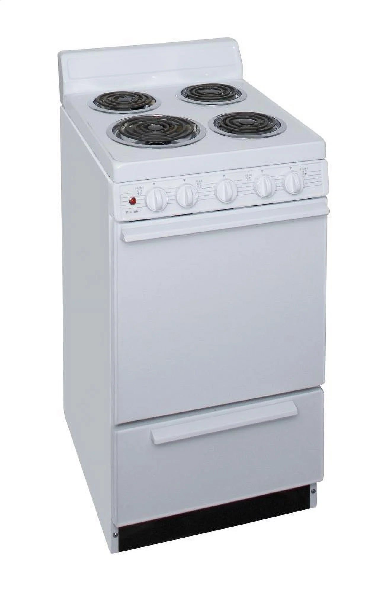 20" Freestanding Coil Electric Range White L8329