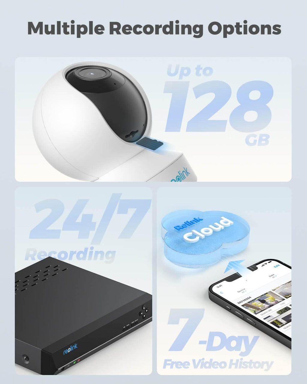 5MP Pan Tilt Zoom WiFi Security Camera A682681