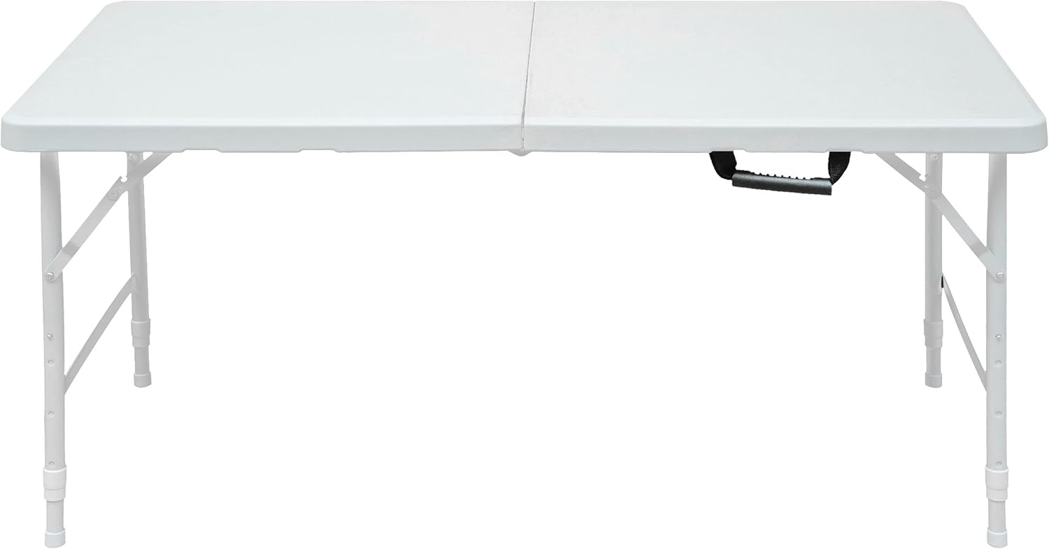 Plastic Folding Table with Carrying Handle X9471