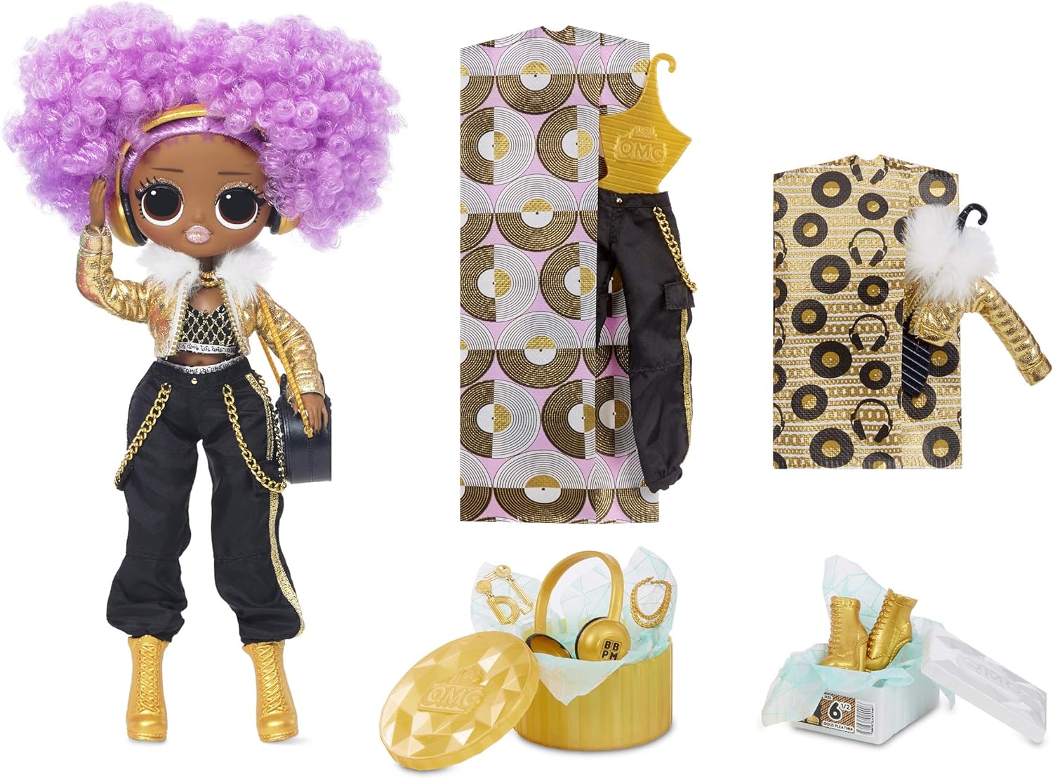 24K D.J. Fashion Doll with 20 Surprises Z3529