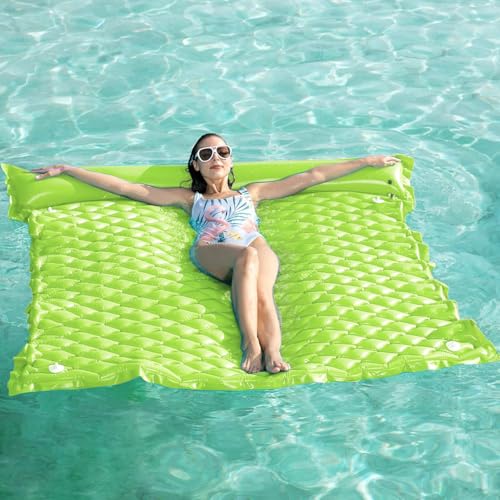 Giant Inflatable Pool Float Floating Water Mat W3797