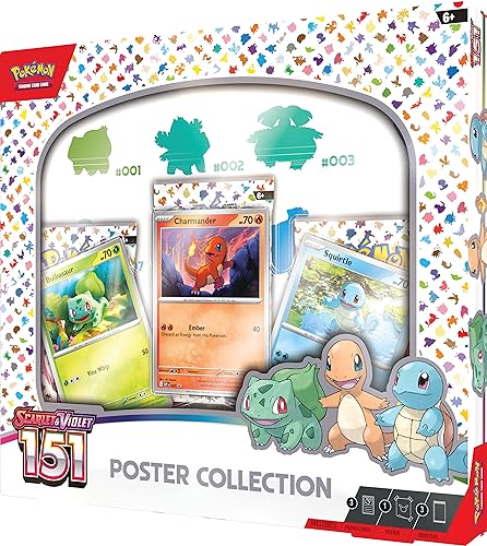 Pokemon TCG Scarlet & Violet 3.5 Poster Collection K9684