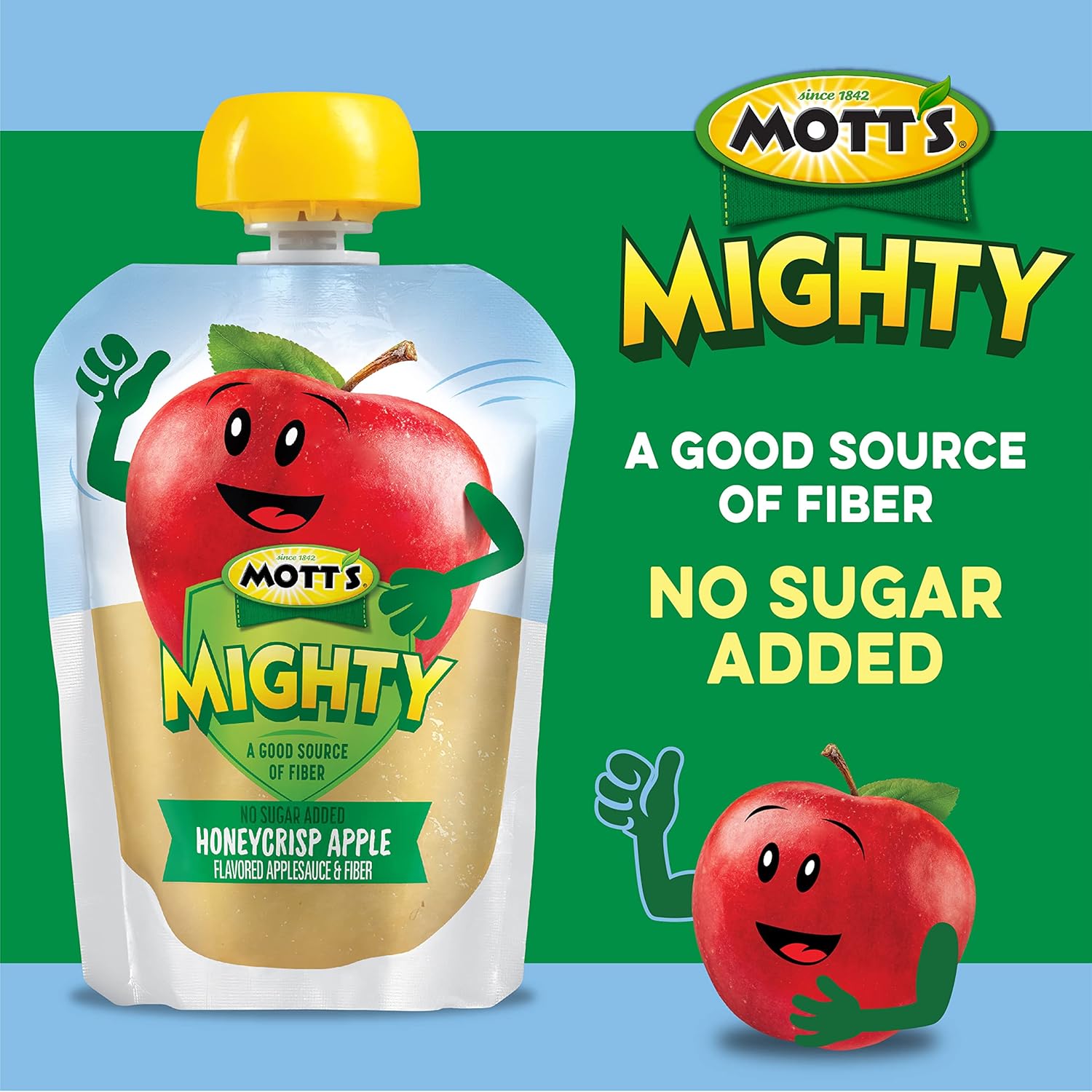 12 Pack 3.2 Oz Honeycrisp Apple Applesauce Pouches L179