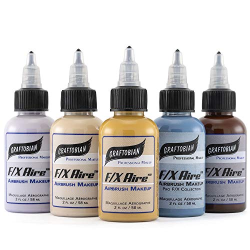 Primary Colors Set (5 Colors) Airbrush Makeup Body Paint N39311
