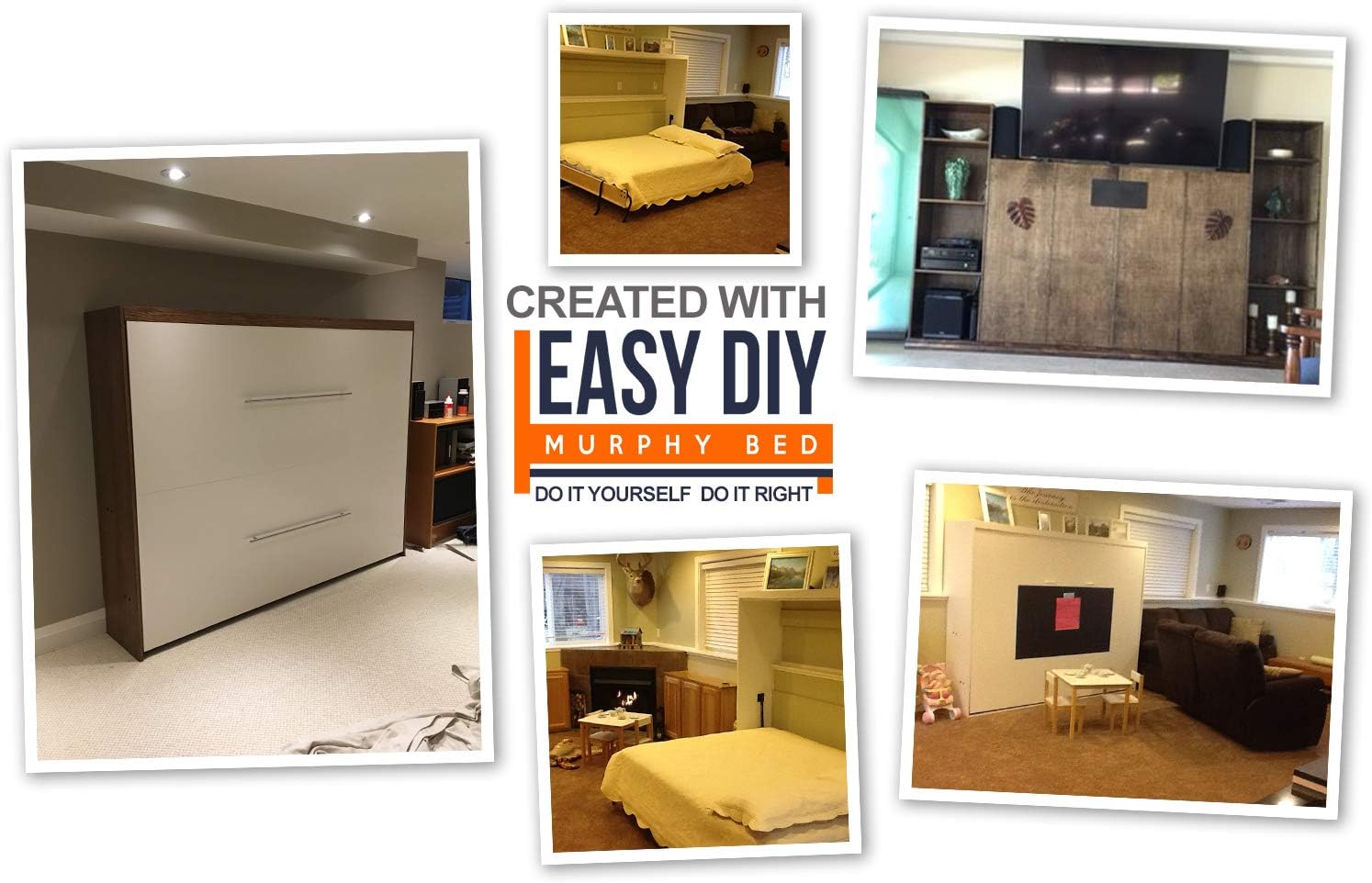 Queen Size Hardware Kit for Murphy Bed C6546