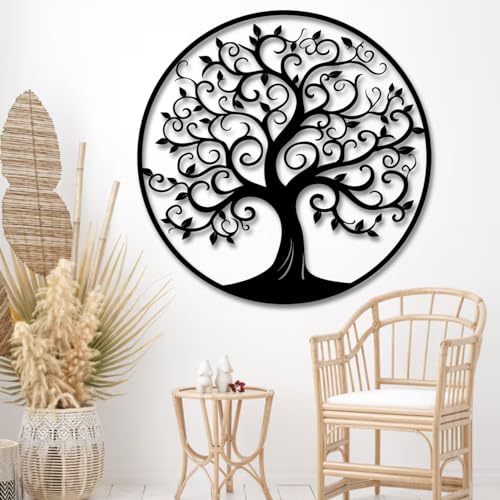 Metal Tree Wall Art 47×47 cm I43417