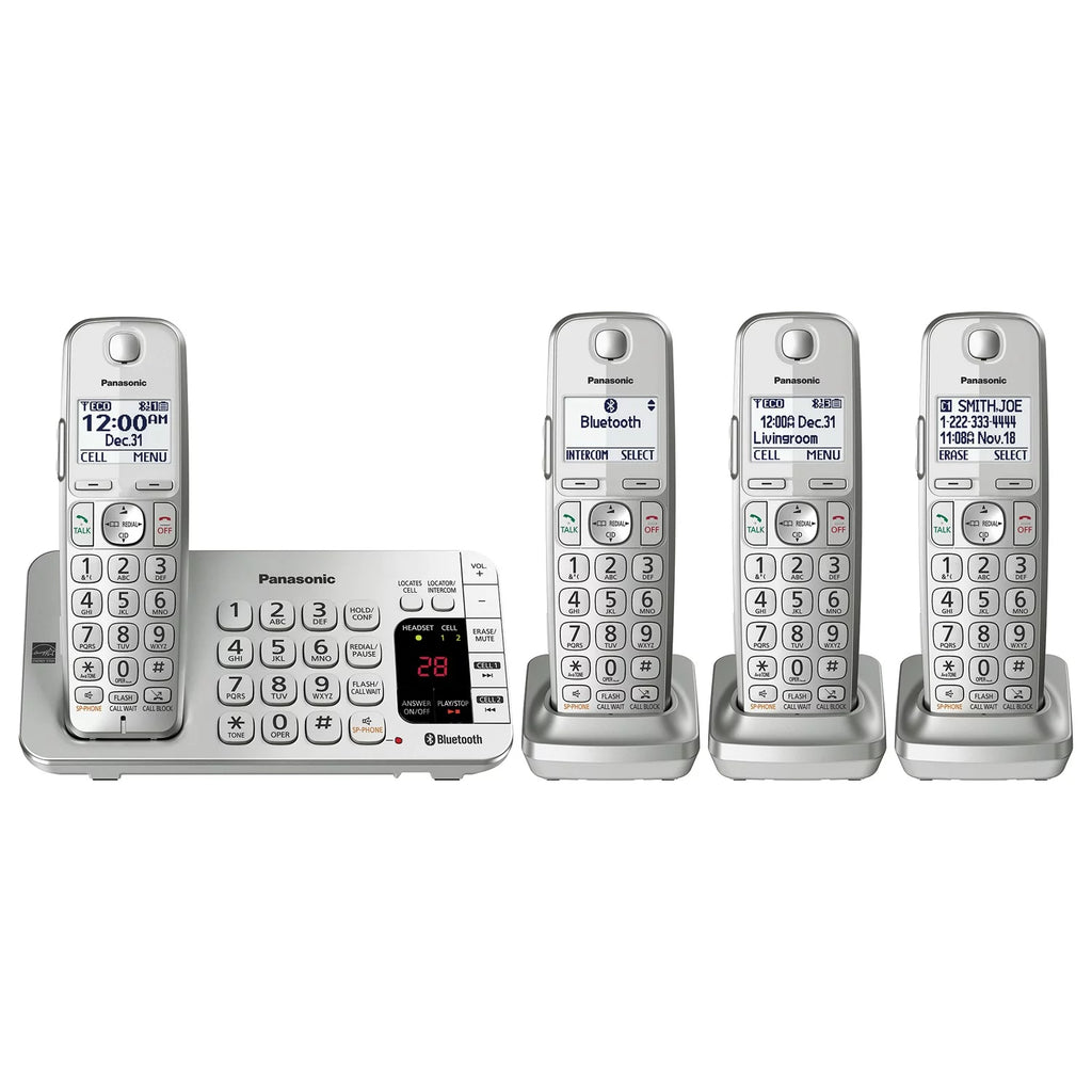 Cordless Phone System 4-Handset E143755
