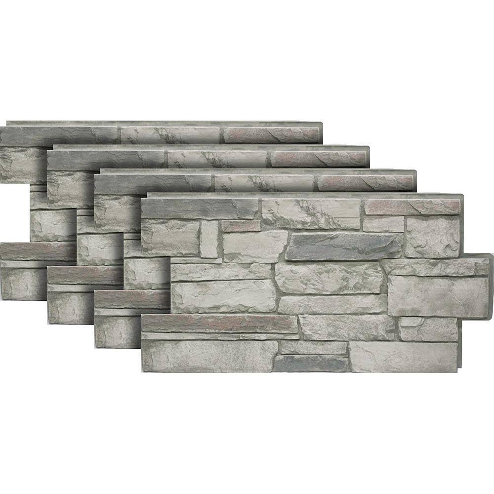 24 in. x 48 in. Stone Veneer Panel (4-Pack) O509155
