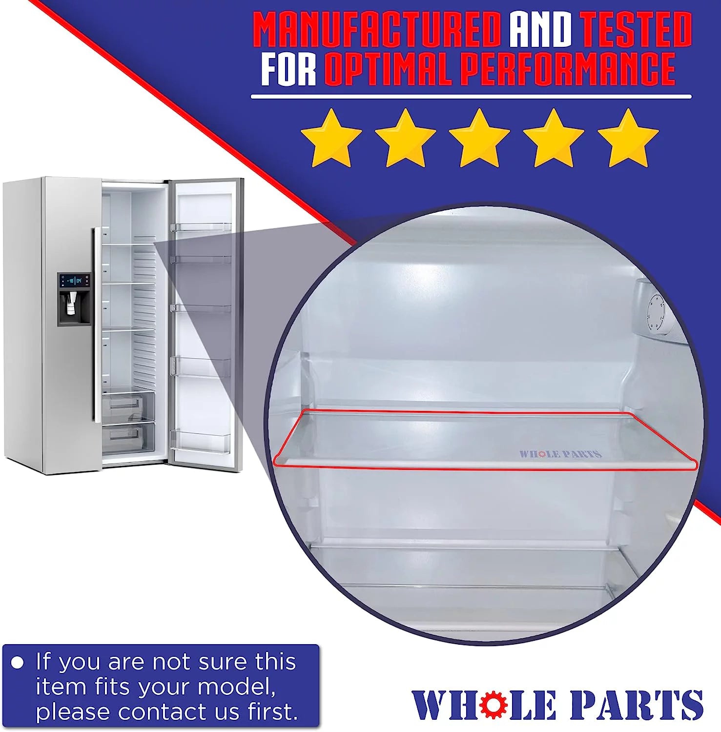 Refrigerator Glass Shelf U306