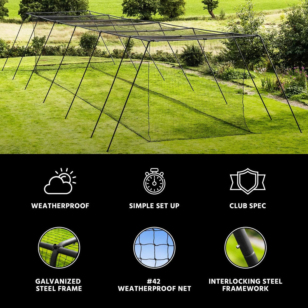 Baseball Batting Cage with Frame and Net S383