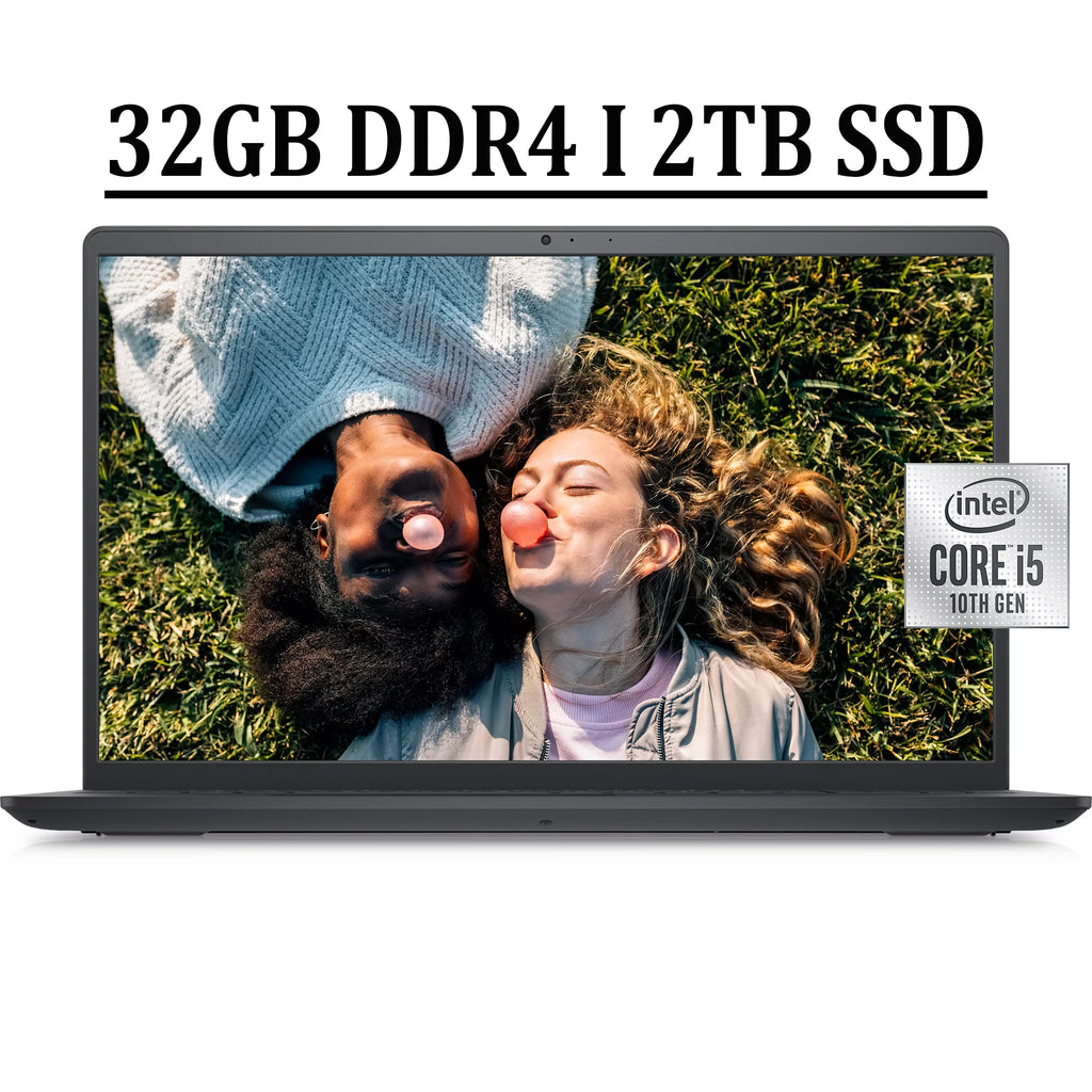 15.6" FHD Laptop Intel i5-1035G1 32GB DDR4 2TB SSD Black M712