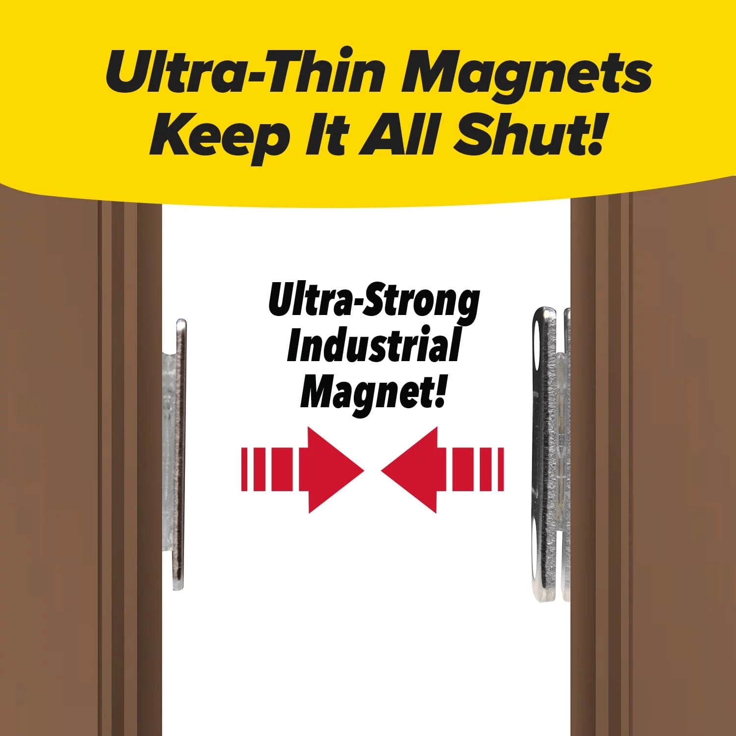 8 Pack Ultra-Thin Magnetic Plates O204