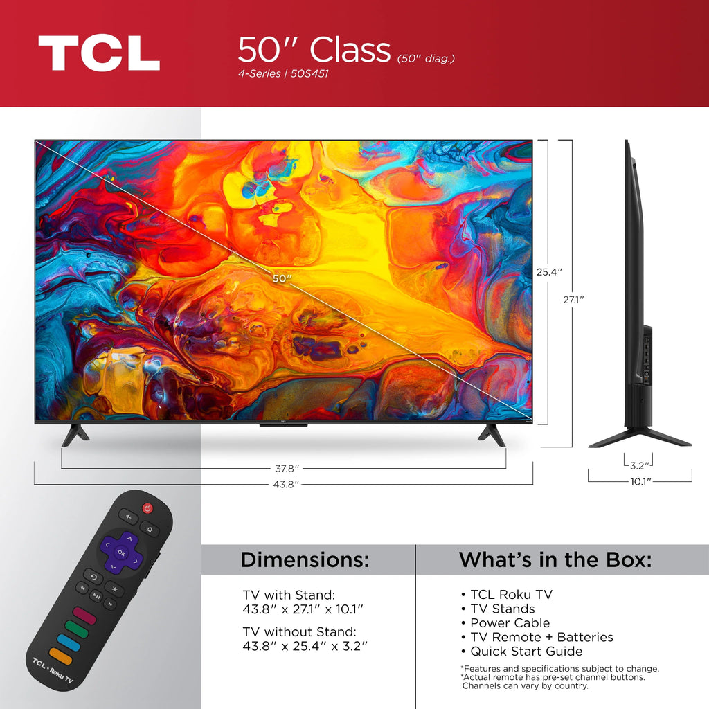 50 Class 4K UHD HDR Smart TV S186