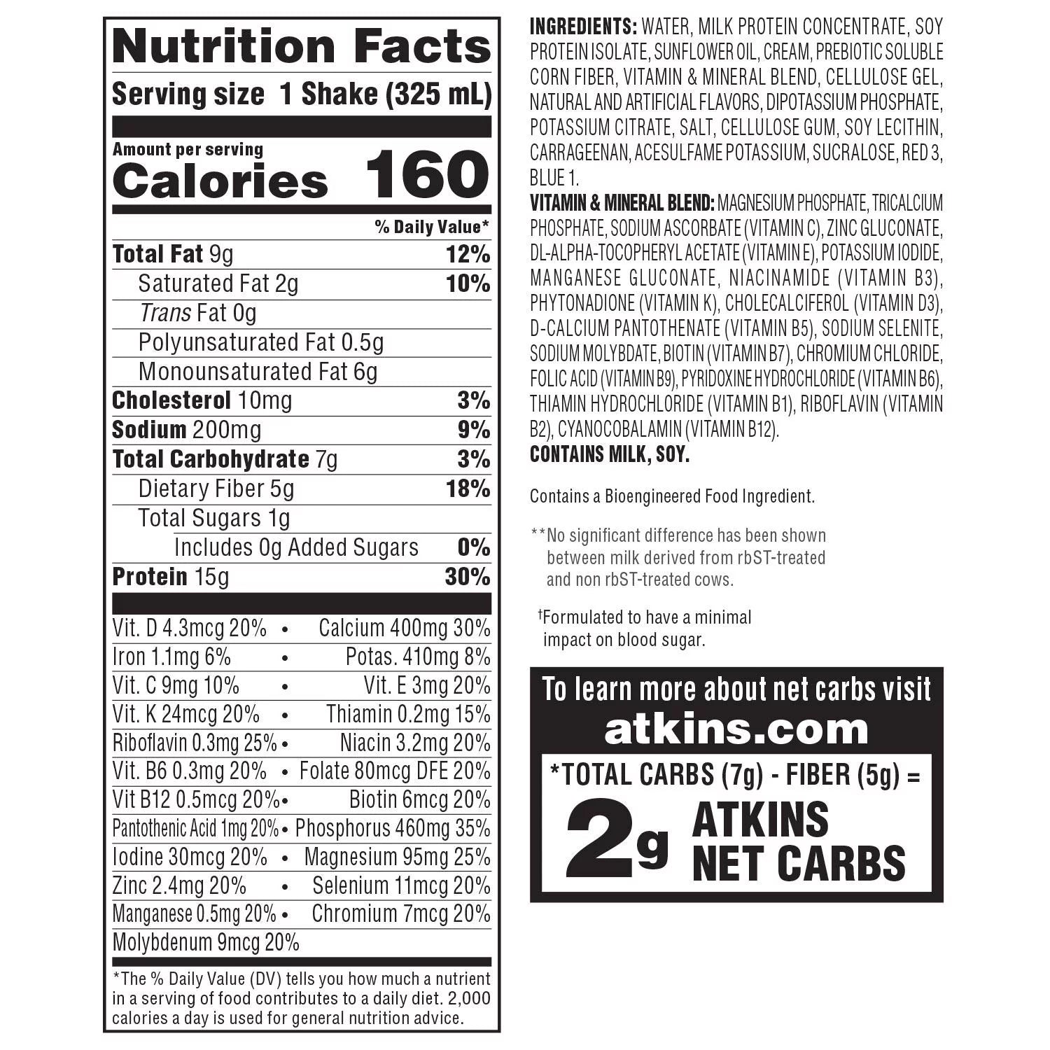 Gluten Free Strawberry Protein-Rich Shake (15 Pk.) M143