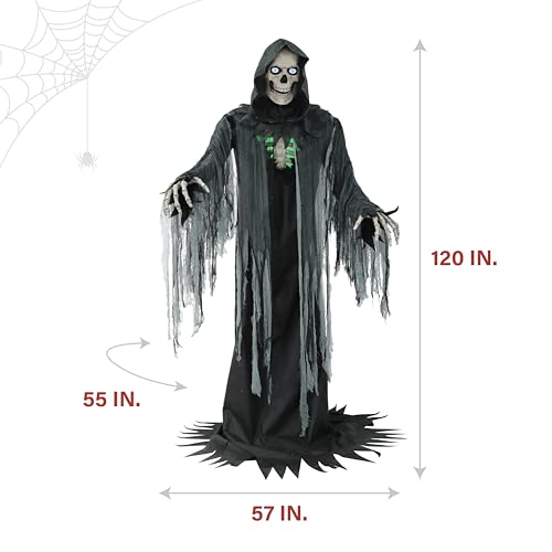 7.5-Ft. Tall Motion-Activated Animatronic with Sound Effects and Lights S101