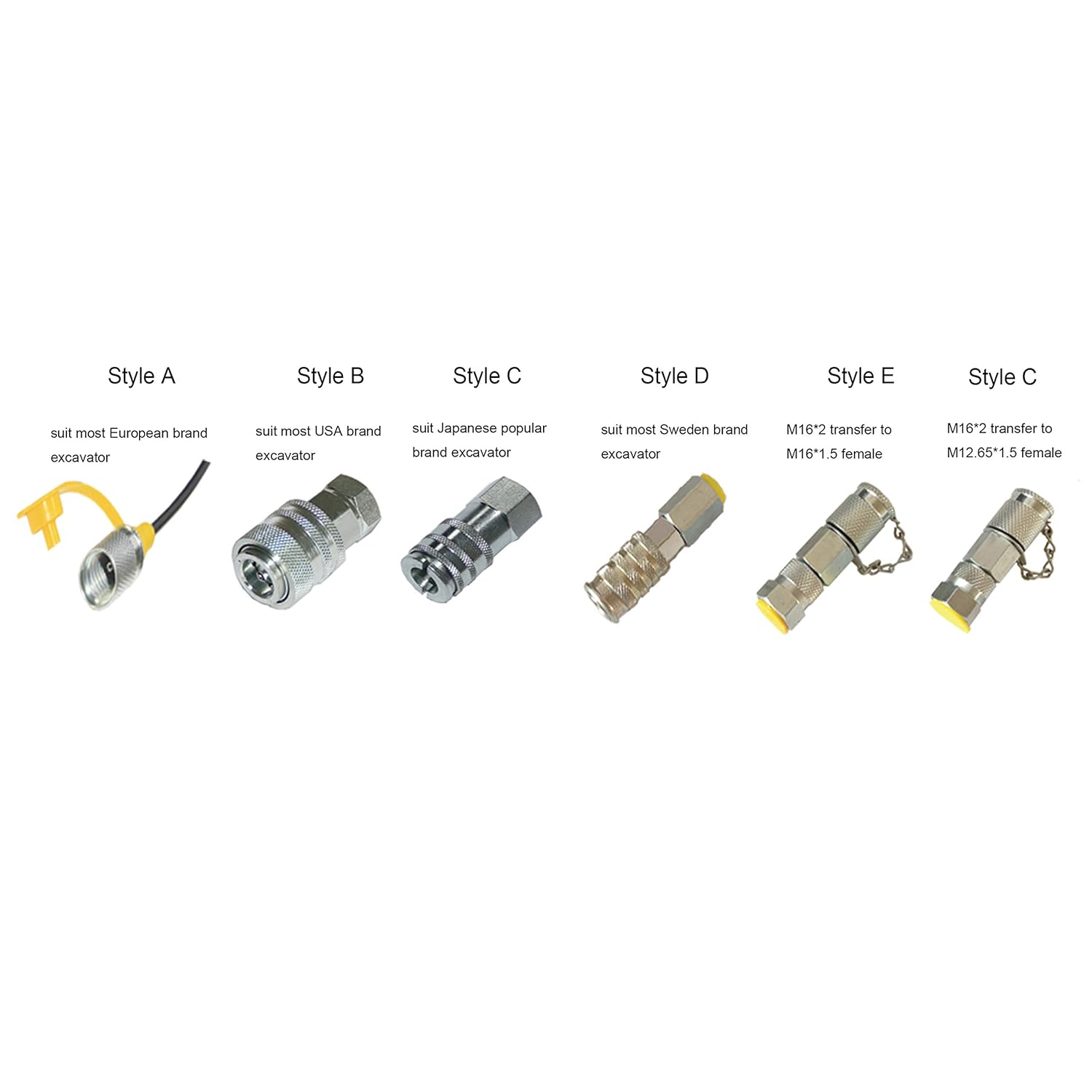 Hydraulic Pressure Test Coupling Kit, Pressure Gauges Set, Test Hose, BSPP ORFS JIC Hydraulic Swivel Run Tees Set Repair Tools X278