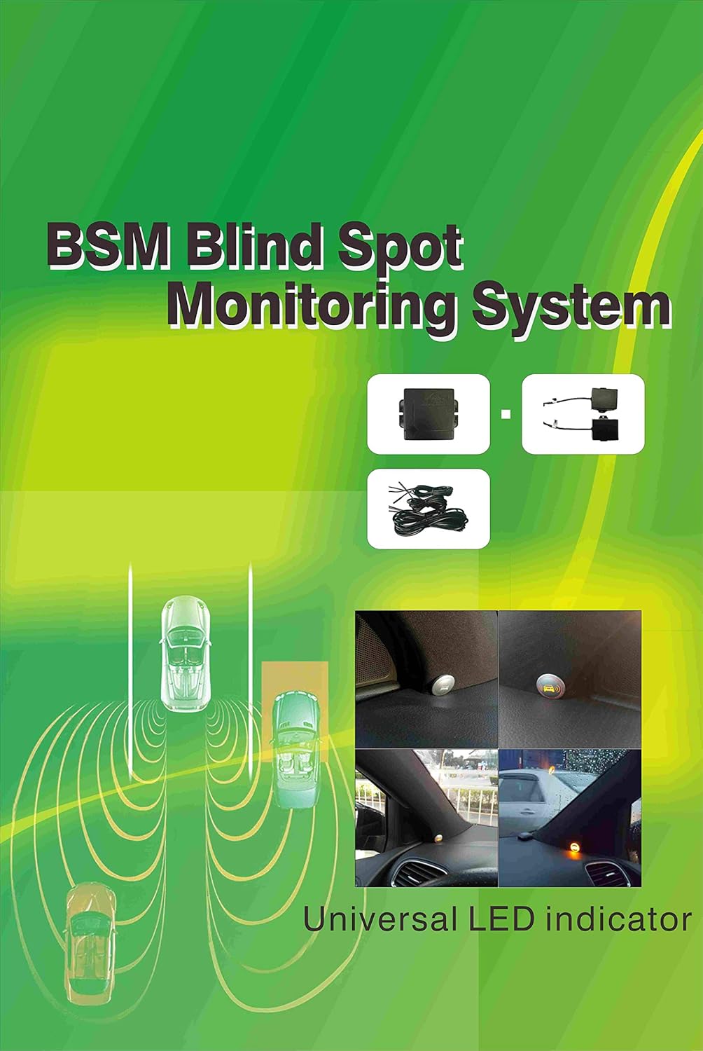 Radar Based Blind Spot Sensor and Rear Cross Traffic Alert System J609